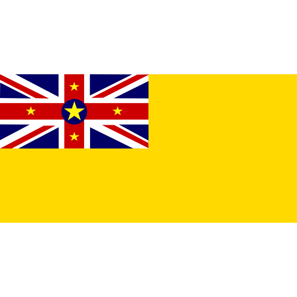SVG Flag of Niue