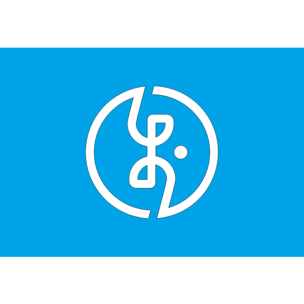 SVG Flag of Okushiri Hokkaido