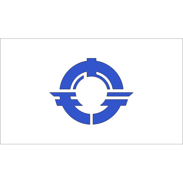 SVG Flag of Omotego Fukushima