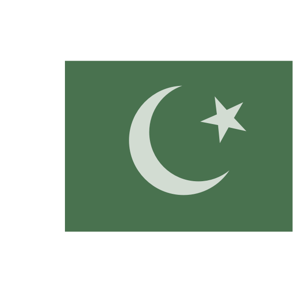 SVG Flag of Pakistan