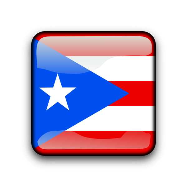 SVG Flag of Puerto Rico