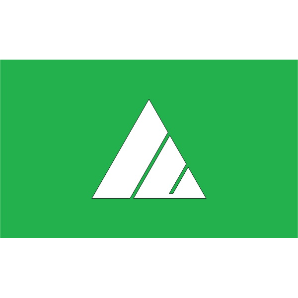 SVG Flag of Rubeshibe Hokkaido