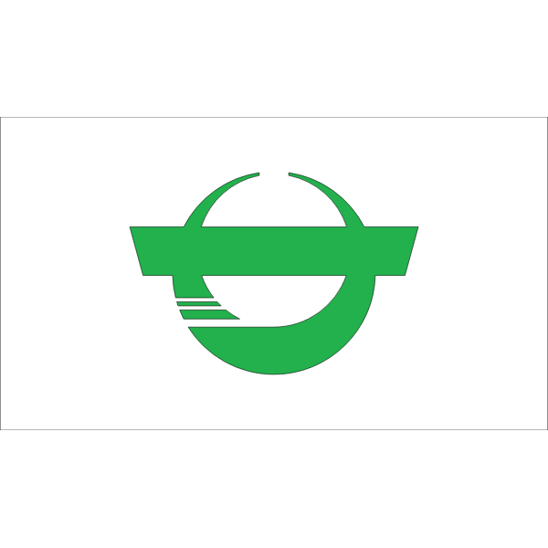 SVG Flag of Saigawa Fukuoka