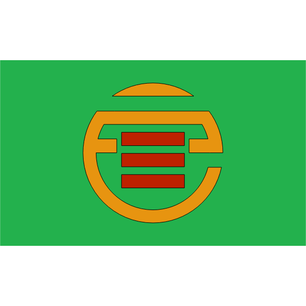 SVG Flag of Sannohe Aomori