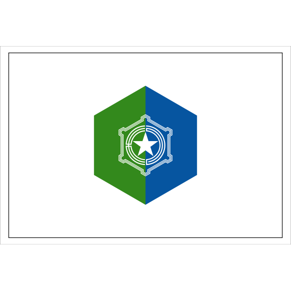 SVG Flag of Sapporo Hokkaido