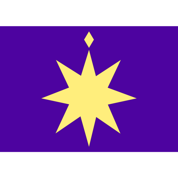 SVG Flag of Sawara town Chiba