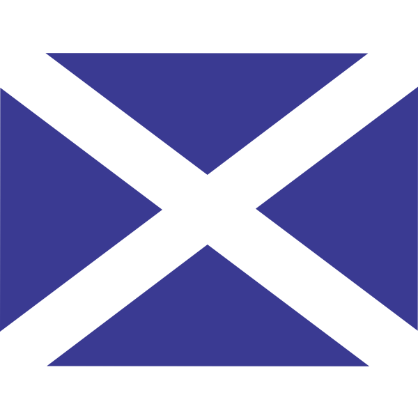 SVG Flag of Scotland