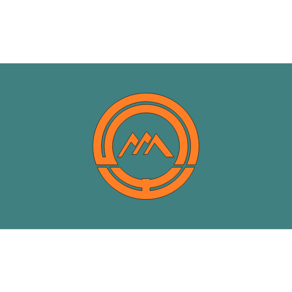 SVG Flag of Sekizen Ehime