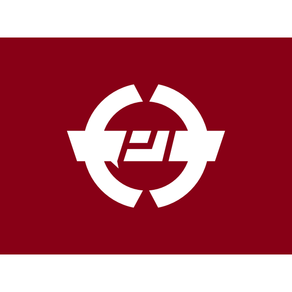 SVG Flag of Sennan Akita