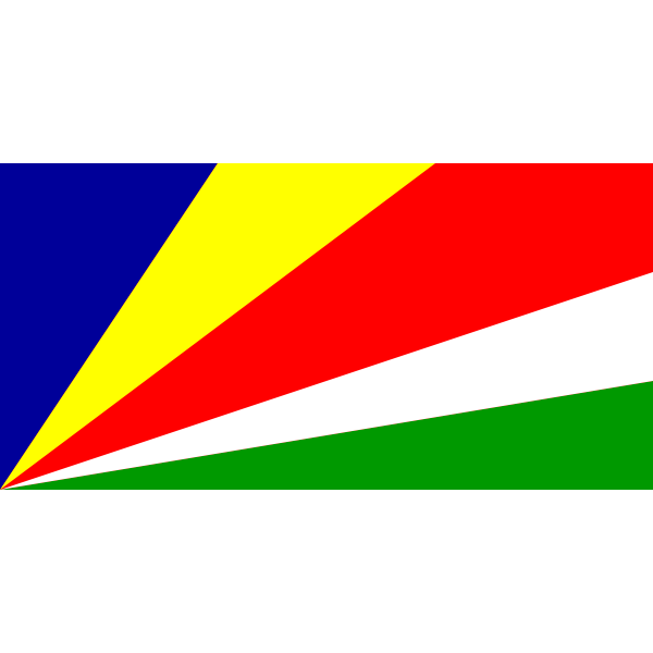 SVG flag of Seychelles