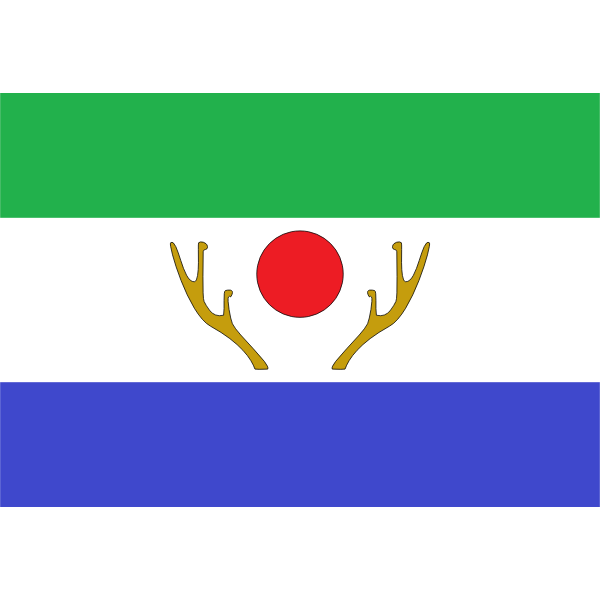 SVG Flag of Shikaoi Hokakido