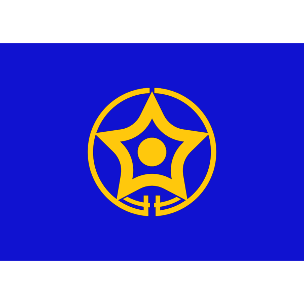 SVG Flag of Shiranuka Hokkaido