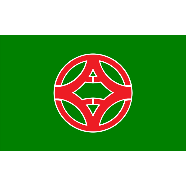 SVG Flag of Shizunai Hokkaido