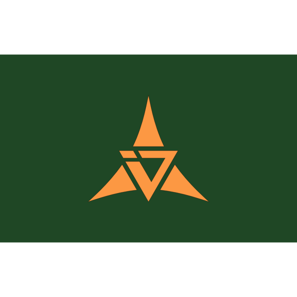 SVG Flag of Shosanbetsu Hokkaido