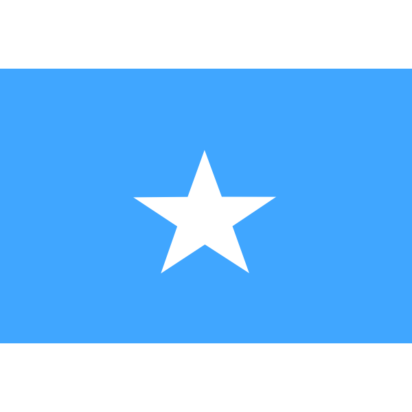 SVG Flag of Somalia