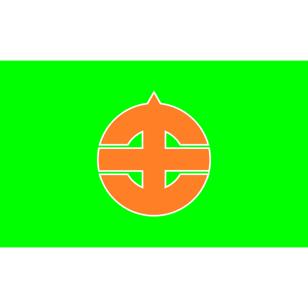 SVG Flag of Tanushimaru Fukuoka