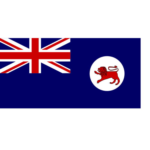 SVG Flag of Tasmania vector illustration