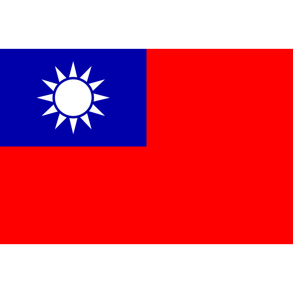 SVG Flag of the Republic of China