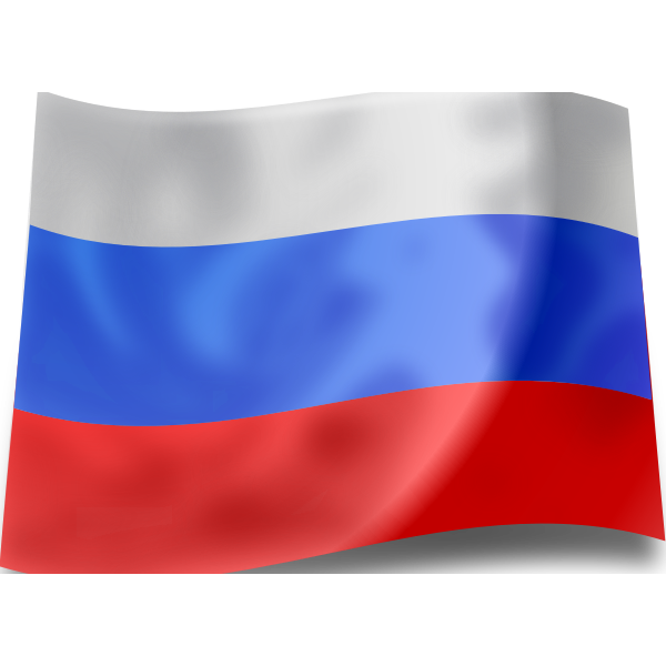 SVG Flag of the Russian Federation vector clip art