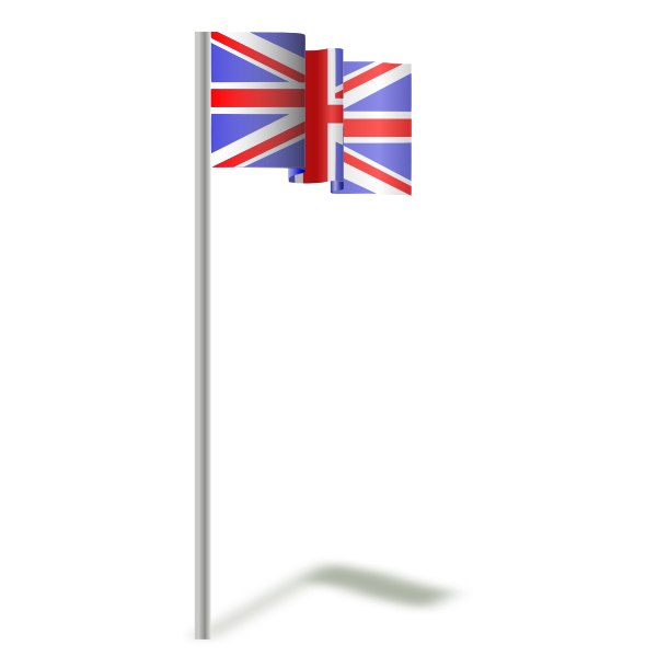 SVG Flag of the United Kingdom wind
