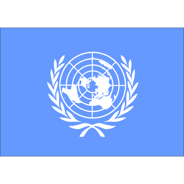 SVG Flag of the United Nations