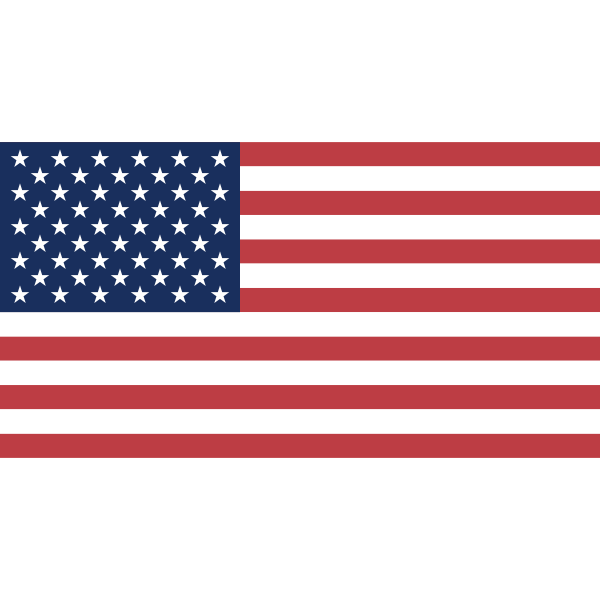 SVG Flag of the United States of America
