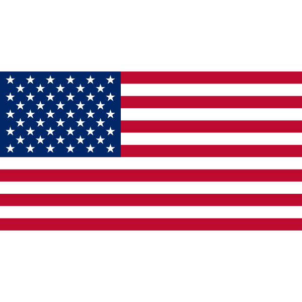 SVG Flag of the United States vector graphics