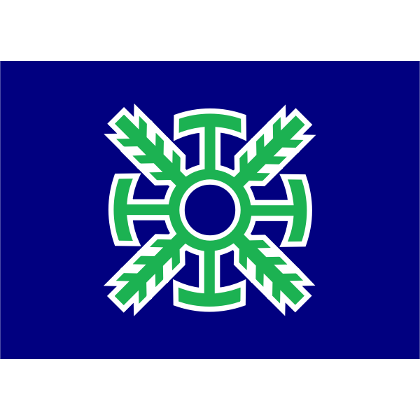 SVG Flag of Todohokke Hokkaido