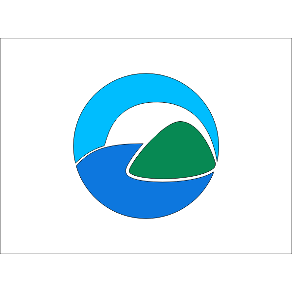 SVG Flag of Toyako Hokkaido
