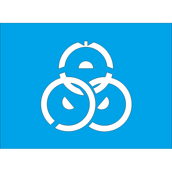 SVG Flag of Unakami Chiba