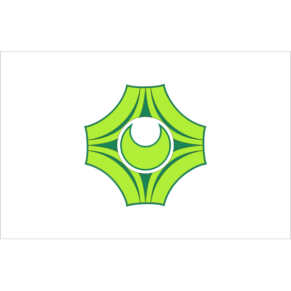 SVG Flag of Utanobori Hokkaido