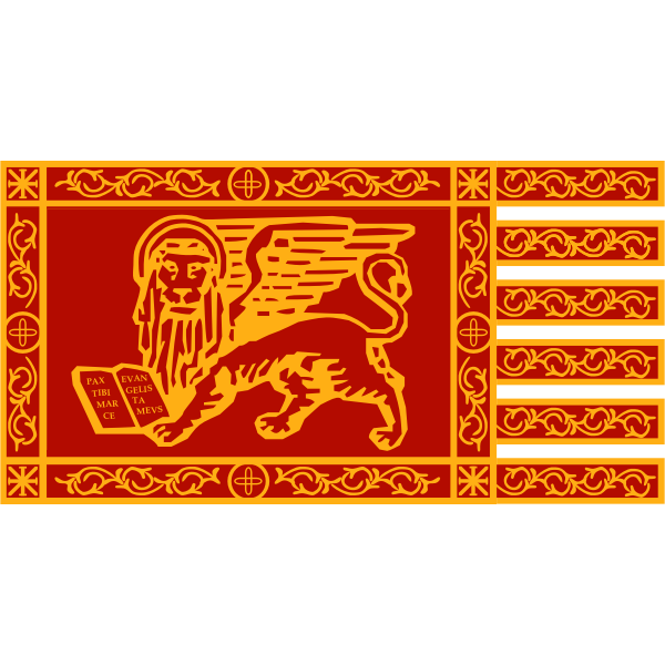 SVG Flag of Venice Italy