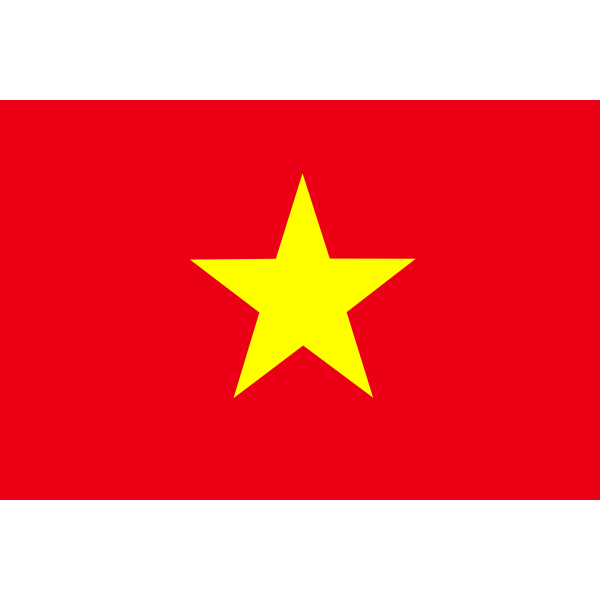 SVG Flag of Vietnam