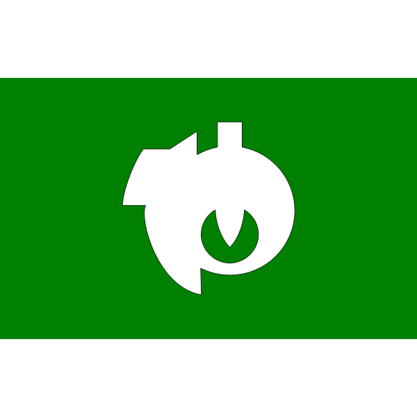 SVG Flag of Yamatsuri Fukushima