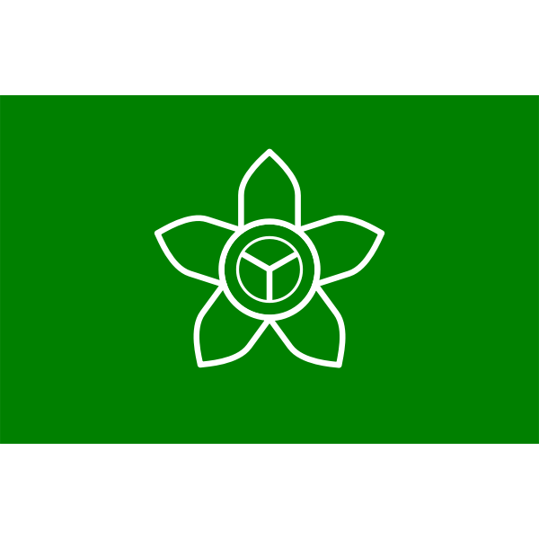 SVG Flag of Yoshida Ehime