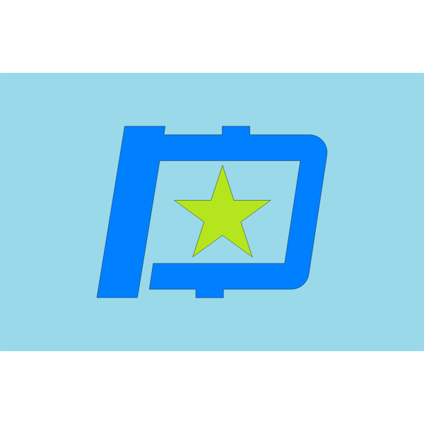 SVG Flag of Yubetsu Hokakido
