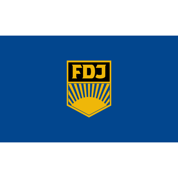 SVG Flagge der Freie Deutsche Jugend