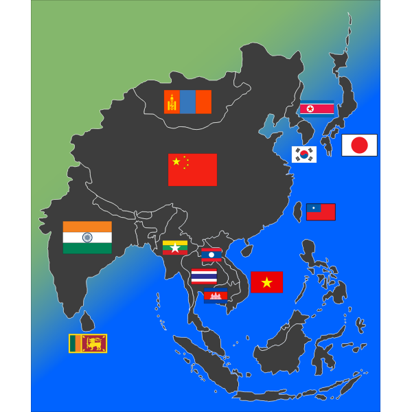 SVG Flags and maps