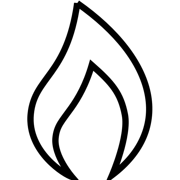 SVG flame