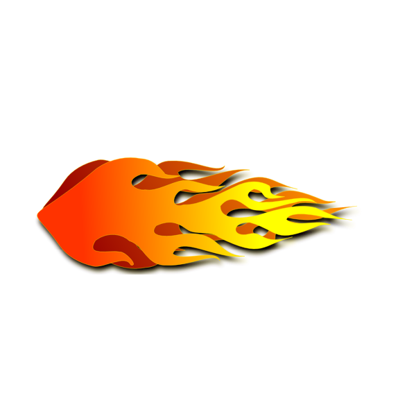 SVG flame