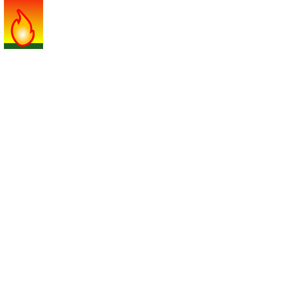 SVG flame css animation