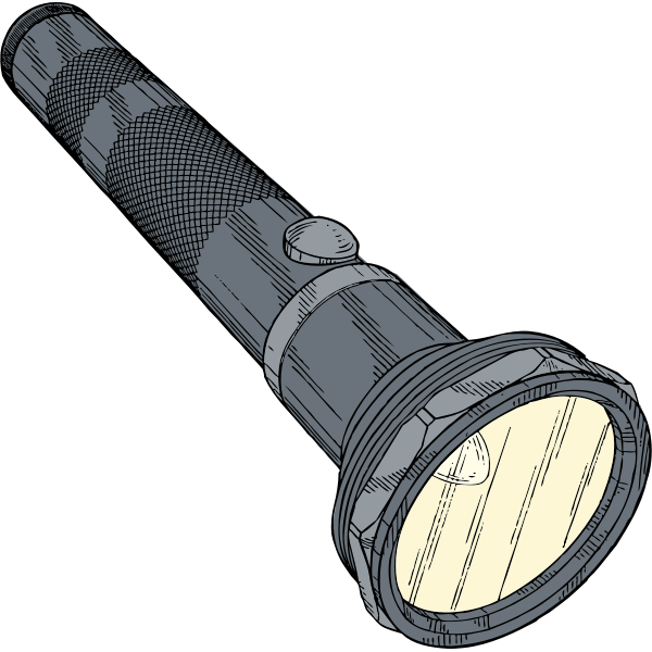 SVG flashlight