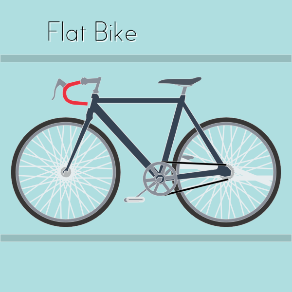 SVG Flat Bike