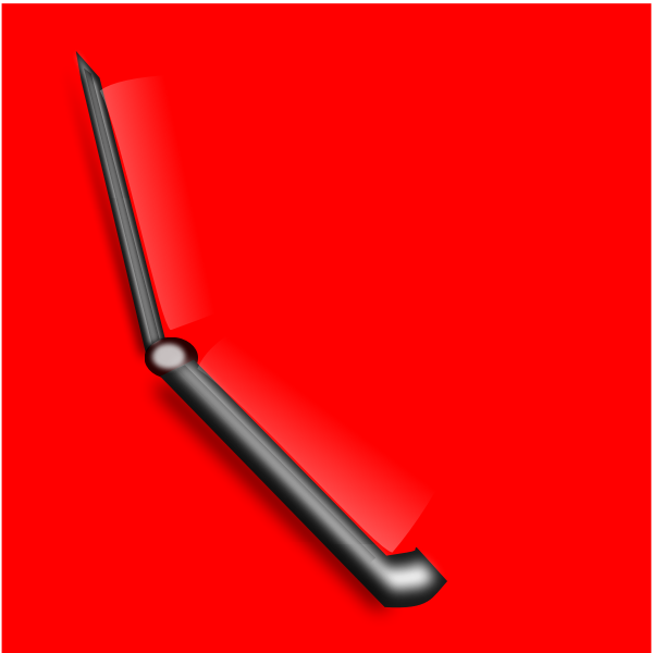 SVG Flip mobile phone vector image