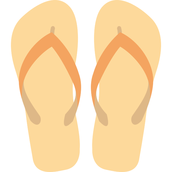 SVG Flipflops vector graphics
