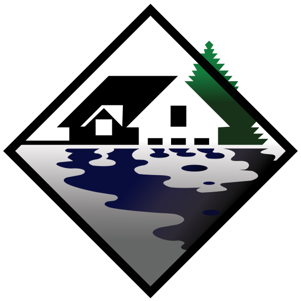 SVG Flooded home