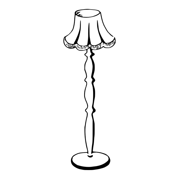 SVG Floor lamp image