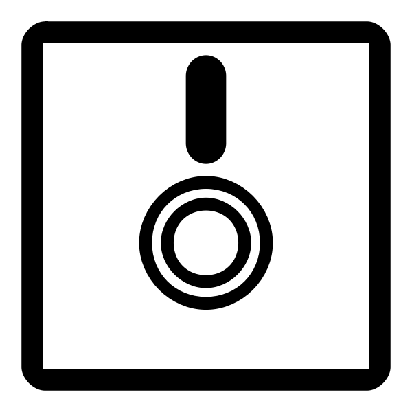 SVG Floppy disk vector icon