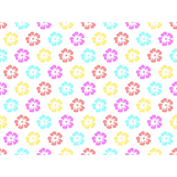SVG Floral background vector drawing