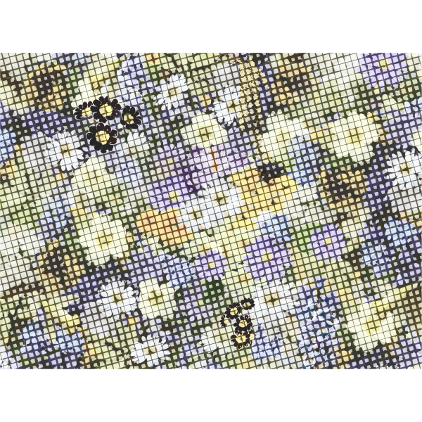 SVG Floral background vector image